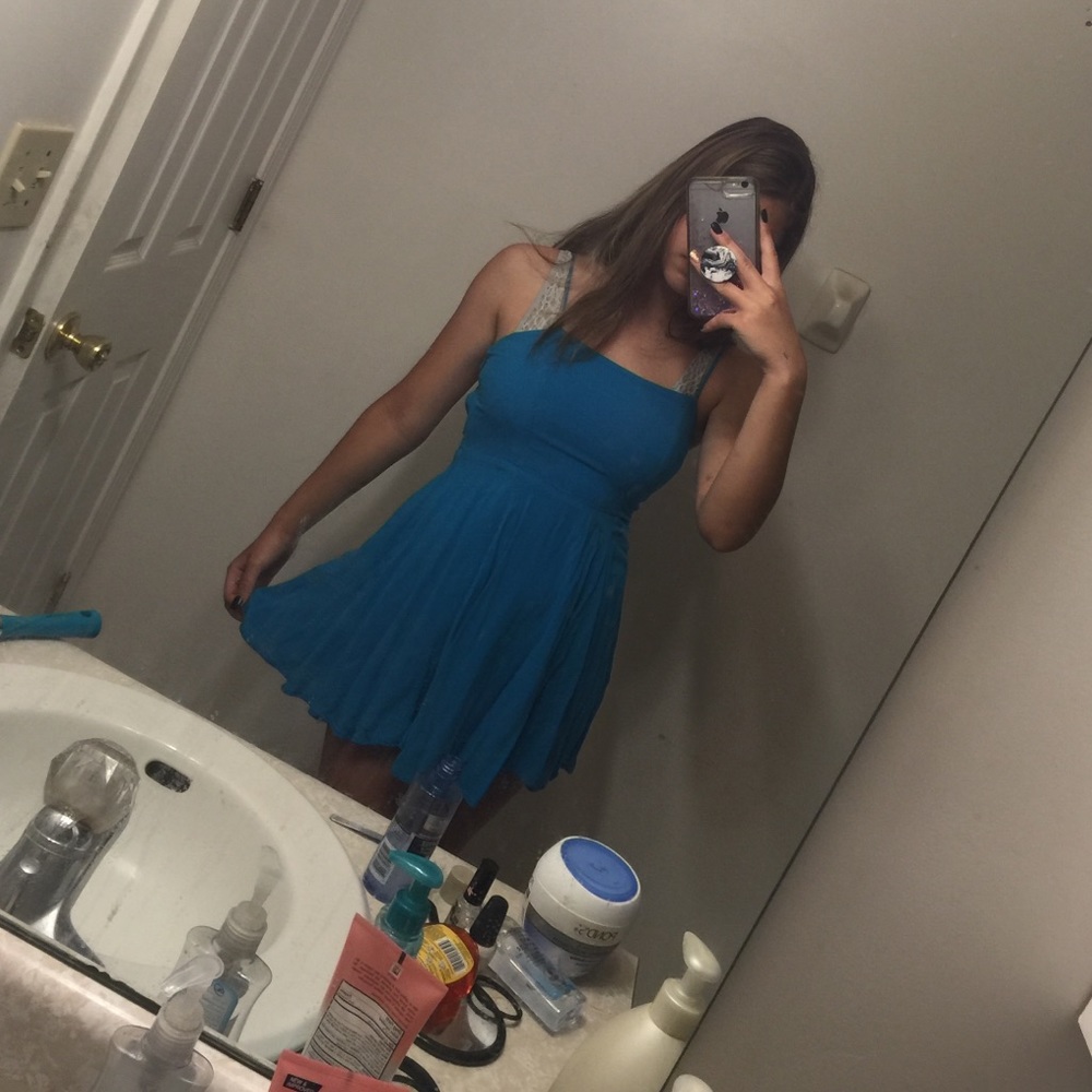 Forever 21 blue sundress